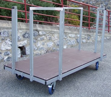 Chariot pour tables et bancs festifs Rieux 3